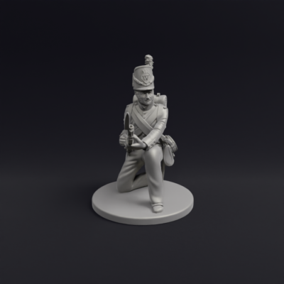 Napoleonic Belgian Line infantry and flank 13a