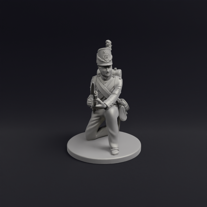 Napoleonic Belgian Line infantry and flank 13a