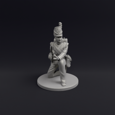 Napoleonic Belgian Line infantry and flank 13b