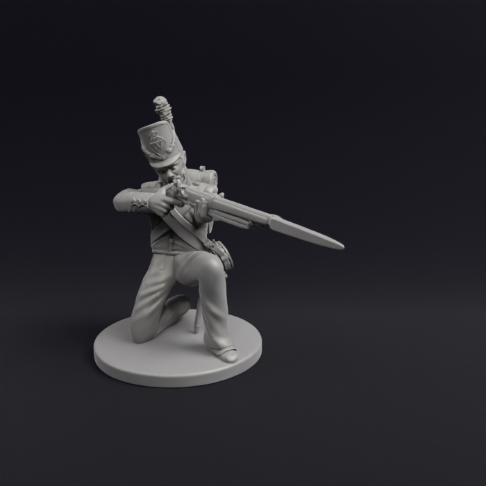 Napoleonic Belgian Line infantry and flank 14b