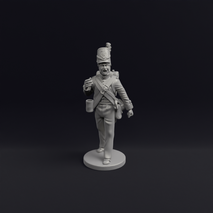 Napoleonic Belgian Line infantry and flank 18a