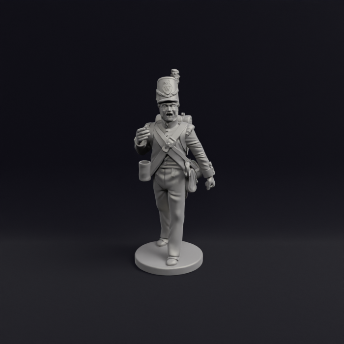 Napoleonic Belgian Line infantry and flank 18b