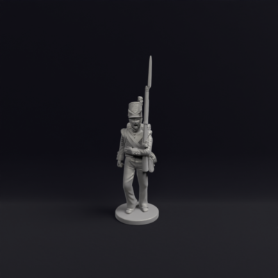 Napoleonic Belgian Line infantry and flank 3b
