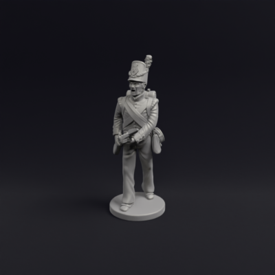 Napoleonic Belgian Line infantry and flank 5b