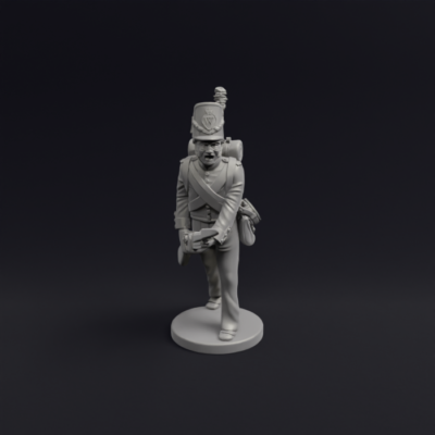 Napoleonic Belgian Line infantry and flank 7a
