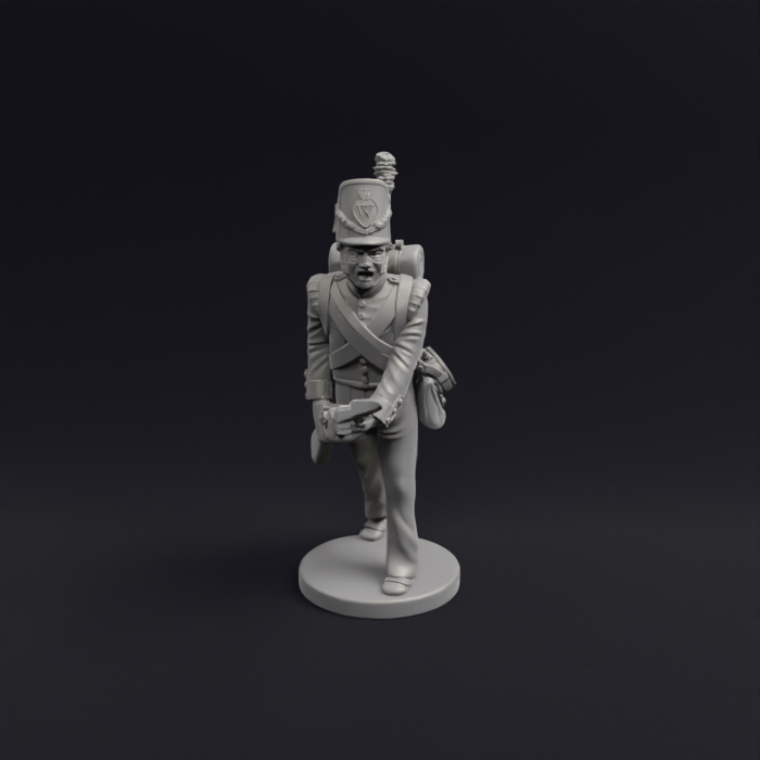 Napoleonic Belgian Line infantry and flank 7b