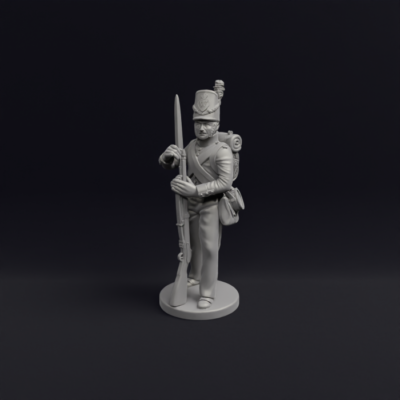 Napoleonic Belgian Line infantry and flank 9a