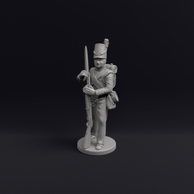 Napoleonic Belgian Line infantry and flank 9b