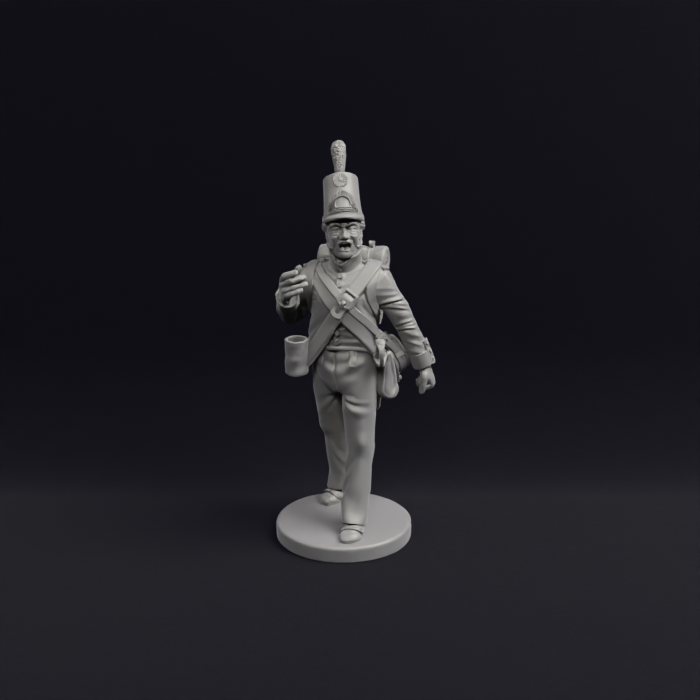 Napoleonic Belgian Nationale Militia and Light Militia 18a