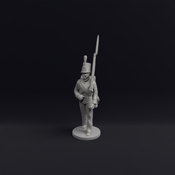 Napoleonic Belgian Nationale Militia and Light Militia 2a
