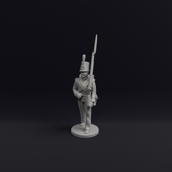 Napoleonic Belgian Nationale Militia and Light Militia 2b