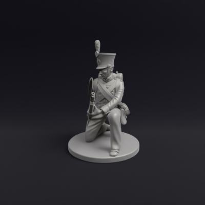 Napoleonic Dutch Indies infantry and flank 12a