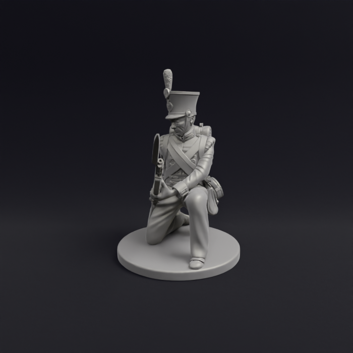 Napoleonic Dutch Indies infantry and flank 12b