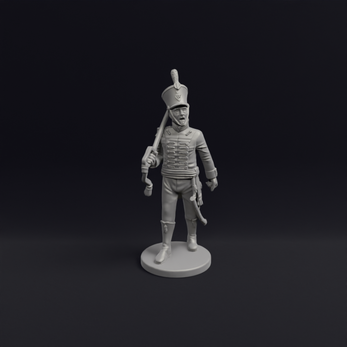 Napoleonic Dutch Indies infantry and flank 17a