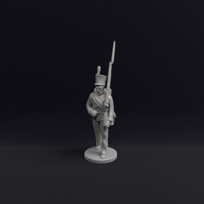 Napoleonic Dutch Indies infantry and flank 2a