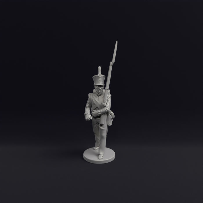 Napoleonic Dutch Indies infantry and flank 4b
