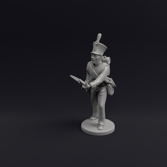 Napoleonic Dutch Indies infantry and flank 8a