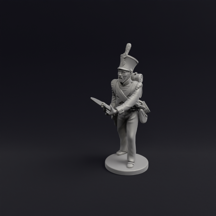 Napoleonic Dutch Indies infantry and flank 8b