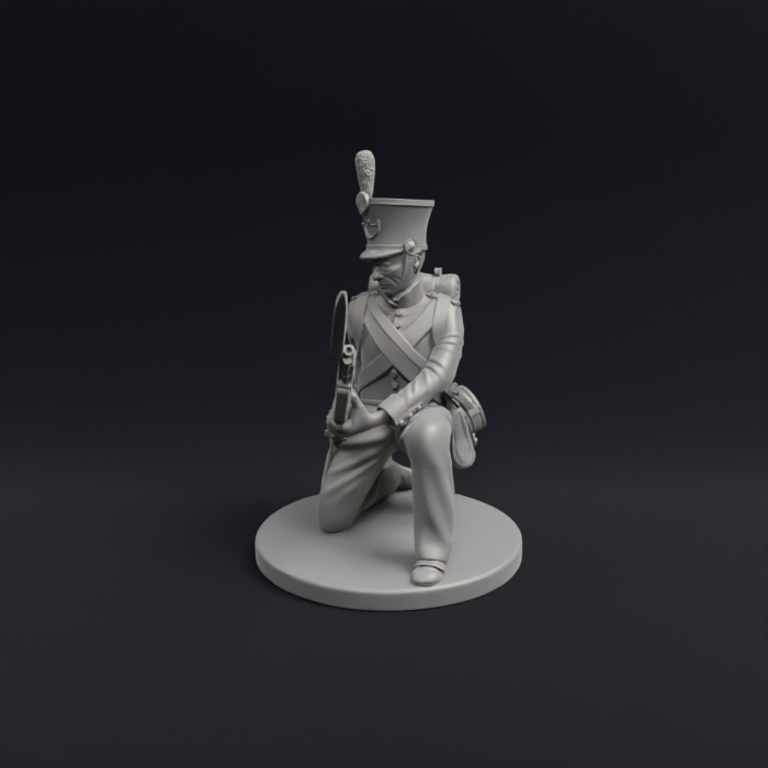 Napoleonic Dutch Jager 12a