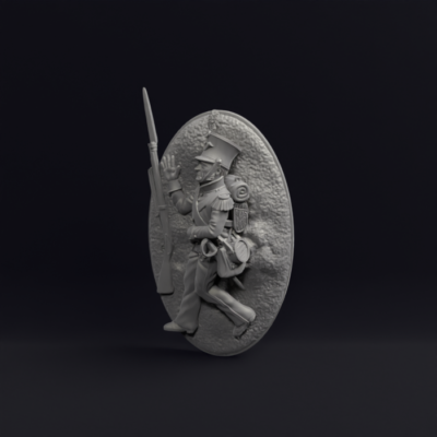 Napoleonic Nassau Wounded 1c