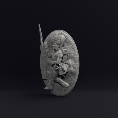Napoleonic Nassau Wounded 1d