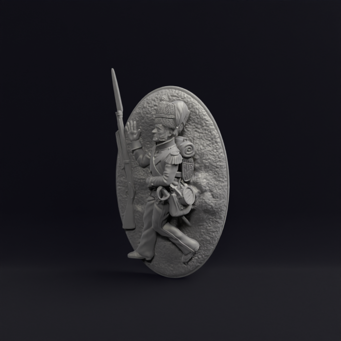 Napoleonic Nassau Wounded 1d