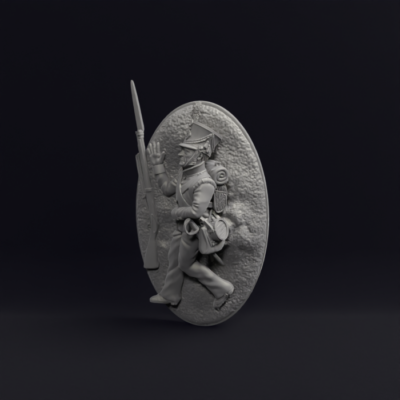 Napoleonic Nassau Wounded 1g