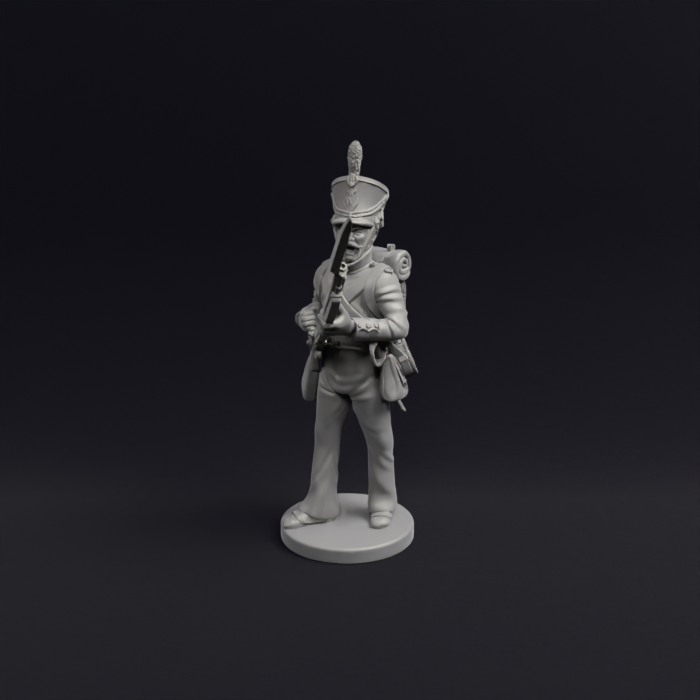Napoleonic Orange Nassau Line Infantry 14a