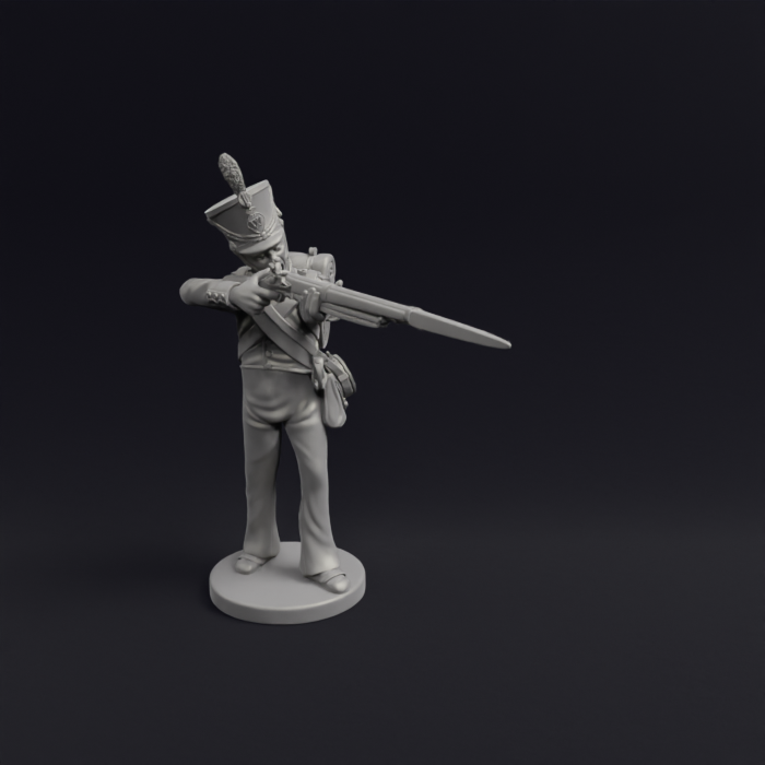 Napoleonic Orange Nassau Line Infantry 15a