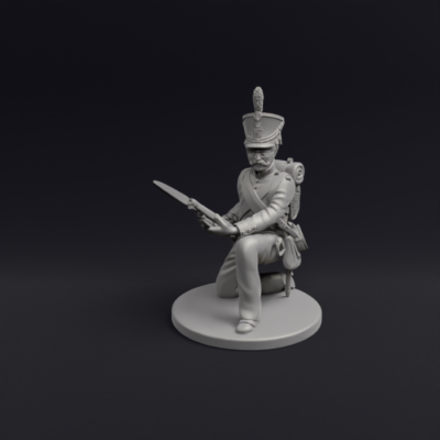 Napoleonic Orange Nassau Line Infantry 17a