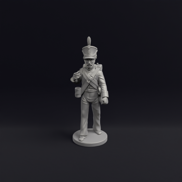 Napoleonic Orange Nassau Line Infantry 21