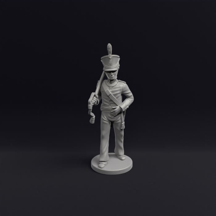 Napoleonic Orange Nassau Line Infantry 24
