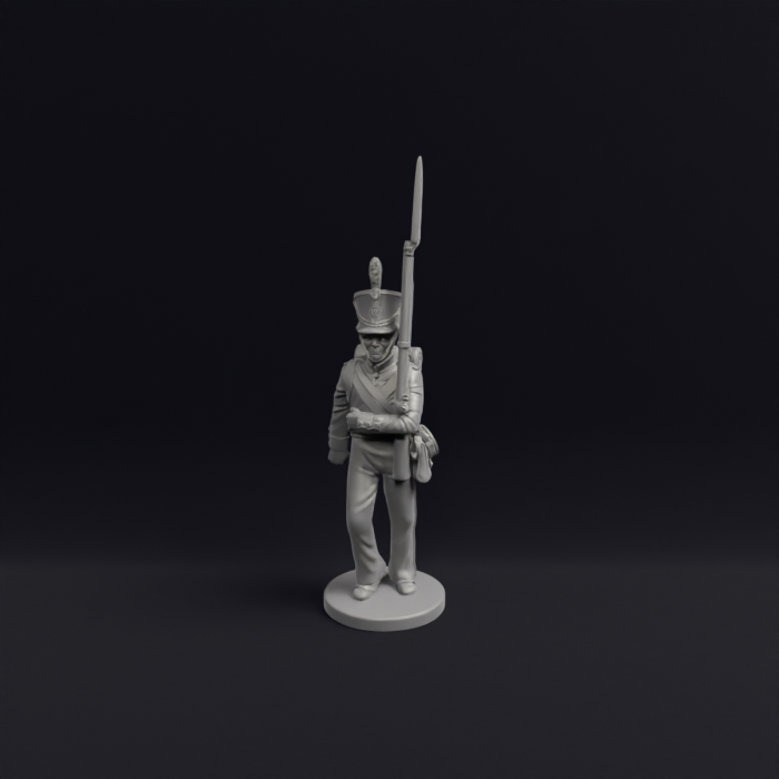Napoleonic Orange Nassau Line Infantry 3a
