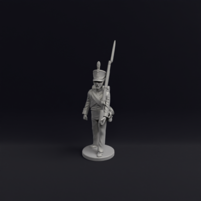 Napoleonic Orange Nassau Line Infantry 4a