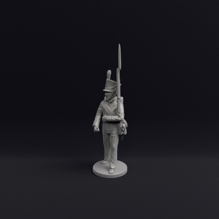 Napoleonic Orange Nassau Line Infantry 5a