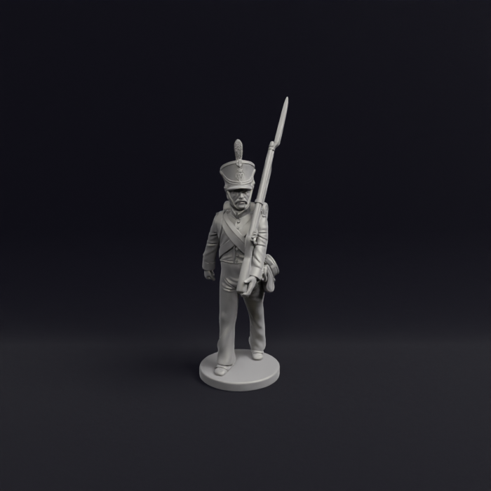 Napoleonic Orange Nassau Line Infantry 6a
