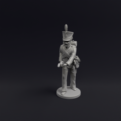 Napoleonic Orange Nassau Line Infantry 8a