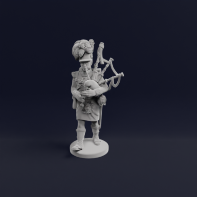 Piper Highlander 42nd 79th Regiment of Foot 9