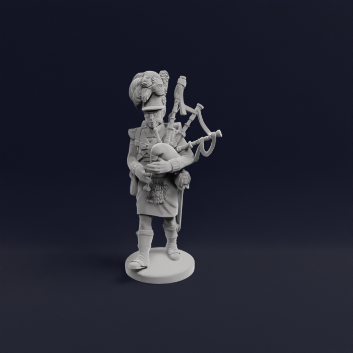 Piper Highlander 42nd 79th Regiment of Foot 9