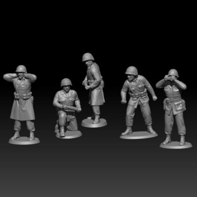 WW2 US m116 crew, winter