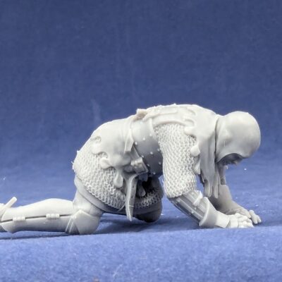 14th century Crawling knight wounded