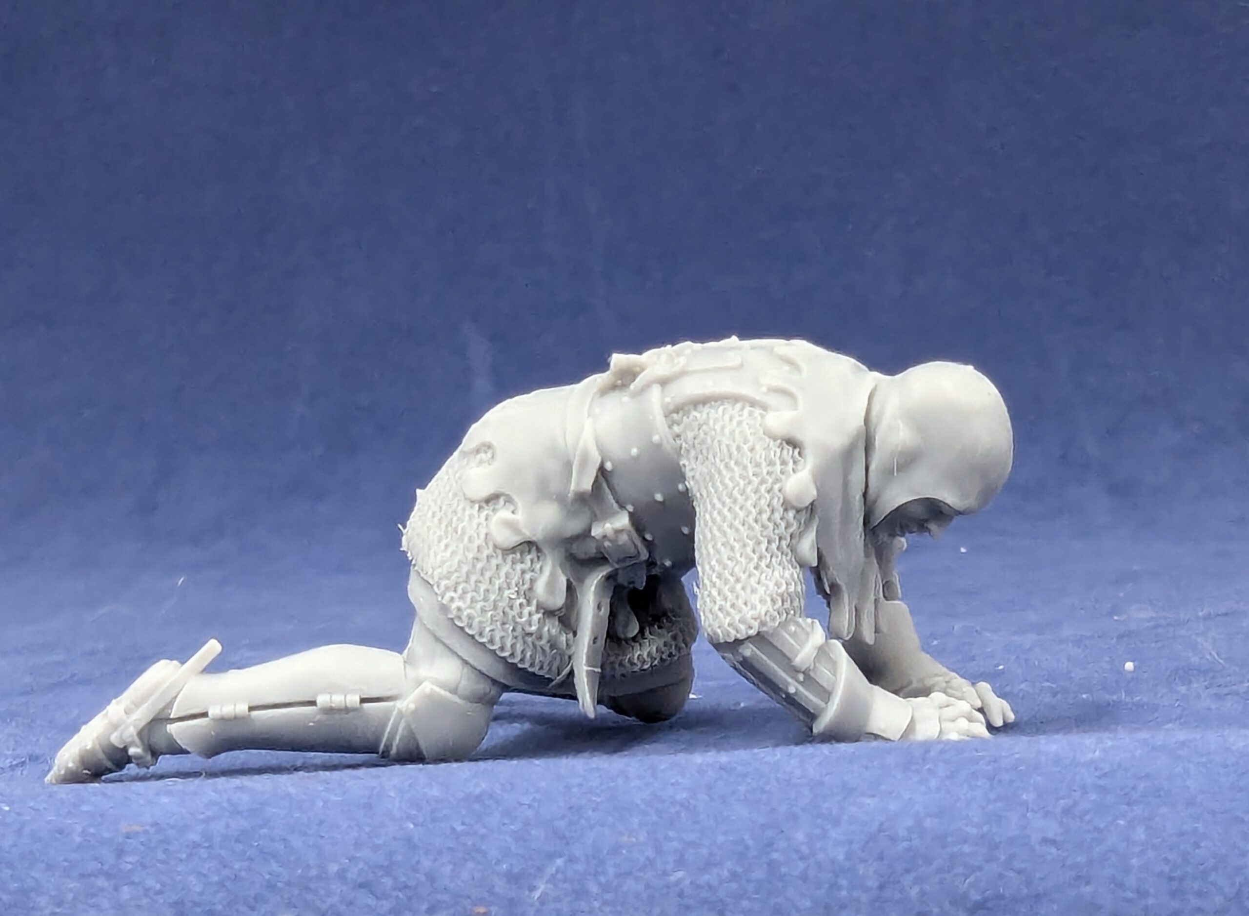 14th century Crawling knight wounded
