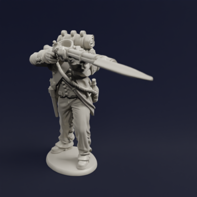 1804 1807 Napoleonic French Fusilier Firing Line 01