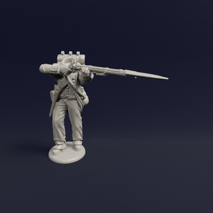 1804 1807 Napoleonic French Fusilier Firing Line 02