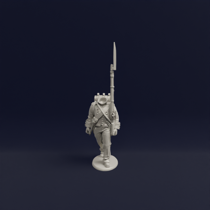 1804 1807 Napoleonic French Fusilier Marching 04
