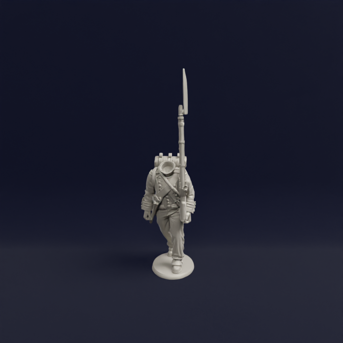 1804 1807 Napoleonic French Fusilier Marching 05