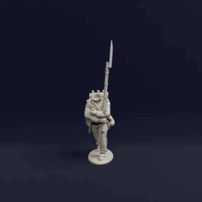 1804 1807 Napoleonic French Fusilier Marching 06