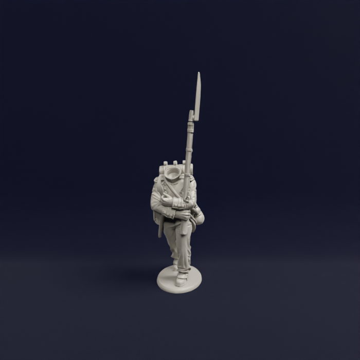 1804 1807 Napoleonic French Fusilier Marching 06