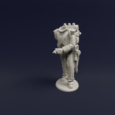 1804 1807 Napoleonic French Grenadier Firing Line 06