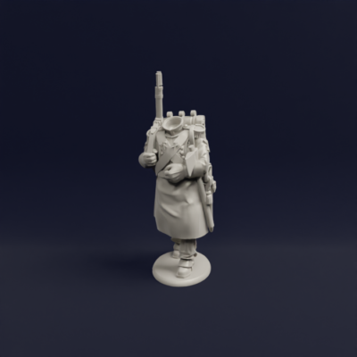 1804 1807 Napoleonic French Infantry Command Advancing 04